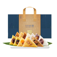 五芳斋 传世臻粽五芳黛蓝礼盒2280g 粽子 猪肉粽 豆沙粽