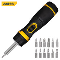 螺丝刀套装 得力/deli DL260313 棘轮螺丝刀套装 13件