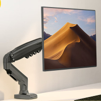 萃姿尔(TRESOR)F显示器支架 电脑支架 桌面升降显示器支架臂旋转电脑架NBF80[信息部]