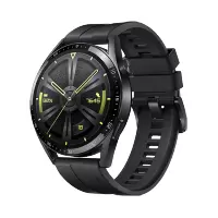 华为HUAWEI WATCH GT 3 JPT-B29(黑色氟橡胶表带) 46mm华为手表