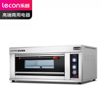 乐创(lecon) 一层二盘旋钮式蛋糕面包烘焙电烤箱 LC-J-DK20