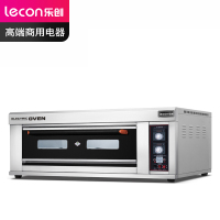 乐创(lecon) 商用烤箱 一层三盘旋钮式烘焙电烤箱 LC-J-DK30