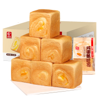 友臣(YOUCHEN) 魔方吐司手撕面包420g*2 咸蛋黄味