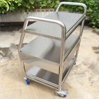 双安(AA) 医用三层推车 440*660*850 304