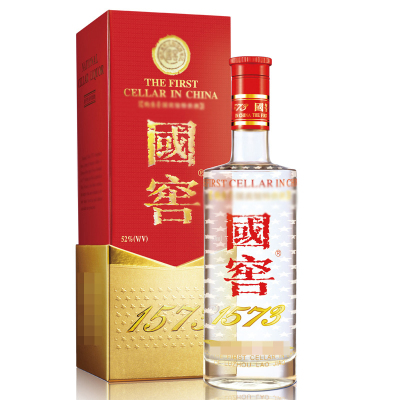泸州老窖 国窖1573 浓香型白酒 500ml*1瓶 52度