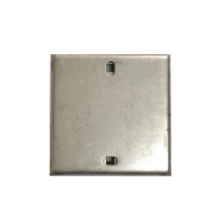 苏宁宜品推荐86开关盒盖板铁 (80*80*0.9)100片装无孔