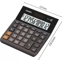 得力卡西欧 计算器 DH-12-BK