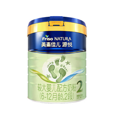 美素佳儿(Friso)美素力金装源悦幼儿配方奶粉 源悦2段800g*1罐