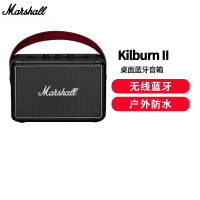 MARSHALL(马歇尔)Kilburn II音箱2代无线蓝牙便携式户外防水音响重低音黑色