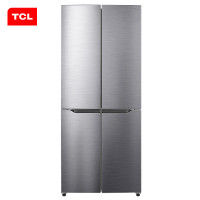 TCL BCD-410CW 典雅银冰箱 十字对开门电冰箱 410L 风冷无霜