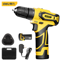 得力(deli)12V无线单锂电电钻充电钻手电钻电起子电动螺丝刀充电批 DL6261