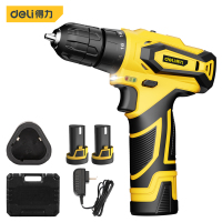 得力(deli)12V无线双锂电电钻充电钻手电钻电起子电动螺丝刀充电批DL6262