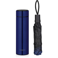 肖邦(CHOBOND) 雨果保温杯套装CB-T133 雨伞+保温杯 深蓝色