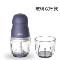 奥帝尔(OIDIRE) ODI-FSJ5辅食机辅食机婴儿宝宝儿童料理机小型电动迷你多功能 打泥搅拌机(双杯)巴洛紫 Z