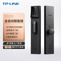 普联(TP-LINK)全自动指纹锁密码锁家用电子锁防盗门锁入户门C级锁芯 WiFi联网多媒体视频 防猫眼带门铃 SL31