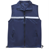 反光条背心 CKB-1201 高可视反光马甲带兜 透气锦纶 CK-Tech