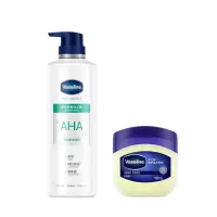 凡士林(VASELINE) 修护晶冻原味50g+柔滑护肤沐浴 500ml*