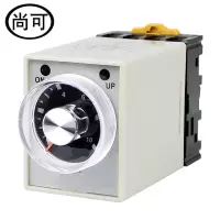 3-3时间继电器DC24AAC220V 延时定时器8脚送底座3-360SAC220V (3-360SAC22)