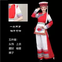 WAHL 白族服装 成人女云南大理 少数民族演出服饰 (L码)单位:套