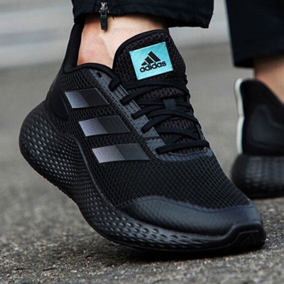 adidas男鞋 2023春季新款Alphabounce椰子鞋休闲鞋网面运动鞋子跑步鞋男 GW2499/bounce中底