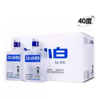 江小白清香型白酒高粱酒粮食酒小酒 40度PSe300ml磨砂瓶网红酒聚会宴请 12瓶整箱装