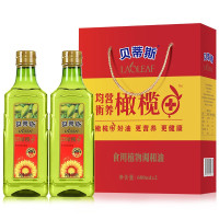 贝蒂斯(BETIS) 葵花橄榄调和油食用油 600ml*2