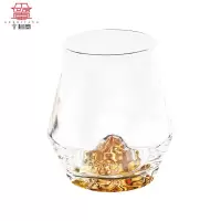 个杯堂 金山-炫彩郁金香杯 24K 水晶玻璃杯水杯 单只装