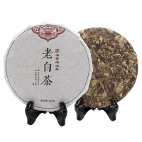 滇香阁7年+福鼎白茶老白茶300g茶饼正品保证可溯源地理标志产品老茶