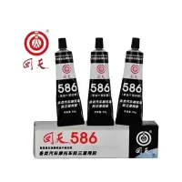 回天586 免垫密封胶 免垫硅酮密封胶 黑色