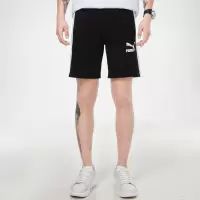 puma彪马休闲裤男裤2022夏季新款运动裤跑步训练健身舒适轻薄透气休闲五分裤短裤531358 531358-01 17