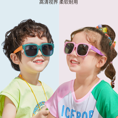 柠檬宝宝儿童太阳镜偏光 防紫外线小孩墨镜防晒