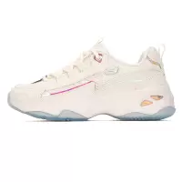 Skechers斯凯奇女鞋新款运动老爹鞋时尚舒适低帮防滑耐磨休闲鞋 896009/OFWT 37.5