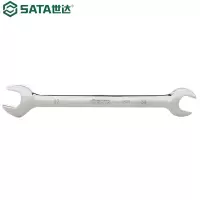 世达 全抛光双开口扳手 双头呆扳手 41208 19x21mm 2把 1件