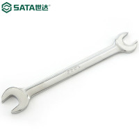 世达(SATA)41218 全抛光双开口扳手 13*15mm 2把