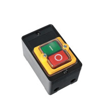 防水型控制开关切割机配件开关按钮400型切管机电源防水按钮开关 单个装