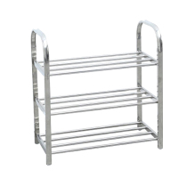十方嘉免打孔鞋架3层50cm*25cm*50cm镀锌钢材稳固实用
