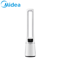 美的(Midea)AMS150E-PB无叶电风扇家用12档柔风低噪智能