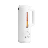 山水(SANSUI)SDJ-50A迷你豆浆机破壁免滤多能料理四叶立体刀高温自动清洗200ML白色(单位:台)