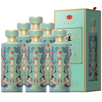 柔酱王子青玉飞天 53度500ml*6瓶装整箱 酱香型白酒