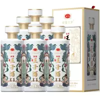 柔酱王子白玉飞天 53度500ml*6瓶装整箱 酱香型白酒