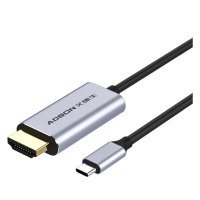 艾德生TYPEC转HDMI手机连接线电视机同屏线 1.8米4K60HZ[信息部]