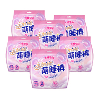 七度空间裤型卫生巾萌睡裤超薄超长夜用安心裤组合装M-L码10片