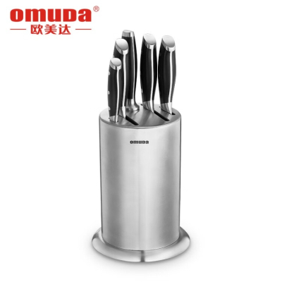 欧美达(omuDa) 欧美达刀具公爵系列6件套菜刀水果刀厨房不锈钢刀具套装 GJ106-C