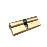 全铜防盗门锁芯 进户门防盗锁 铁钥匙 灰色 60mm