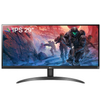 LG 29英寸 准2K显示器 21:9带鱼屏 IPS硬屏 HDR 液晶电脑显示屏幕75Hz 29WP500 Z
