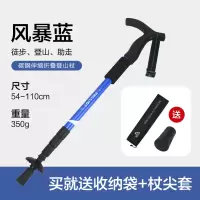 伯希和登山杖16003601风暴蓝