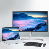 LG 27英寸 4K显示器27UL550-W Z