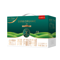 圣牧(shengmu)-A 有机纯牛奶优醇250ml*10/箱