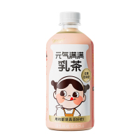 元气森林-B 元气满满厚乳桃桃味乳茶 450ml*12瓶