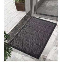 瞄咖 大江户外门口地垫地毯 泊雅-深灰 60*90cm